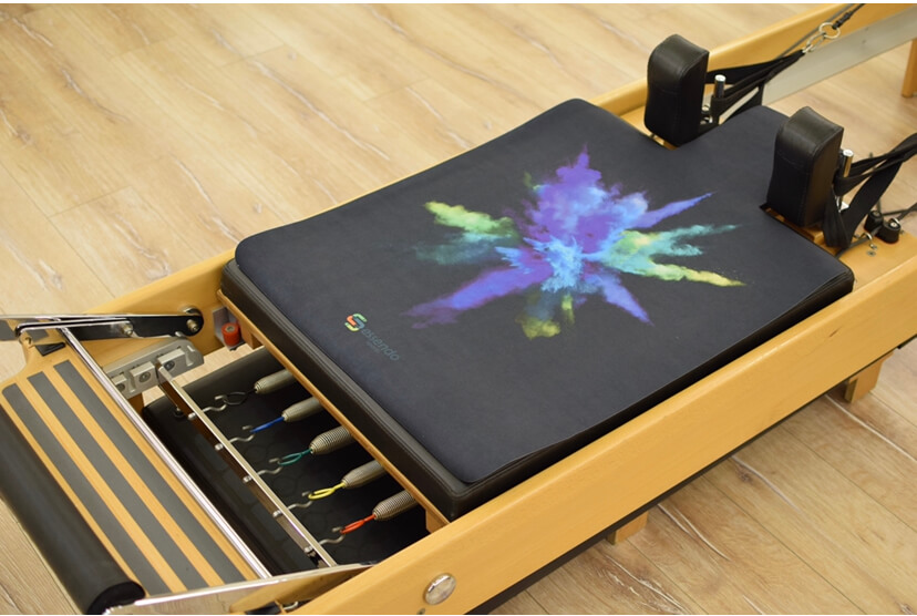 Mavi Siyah Desenli Reformer Mat (Model No 13) - Görsel 4