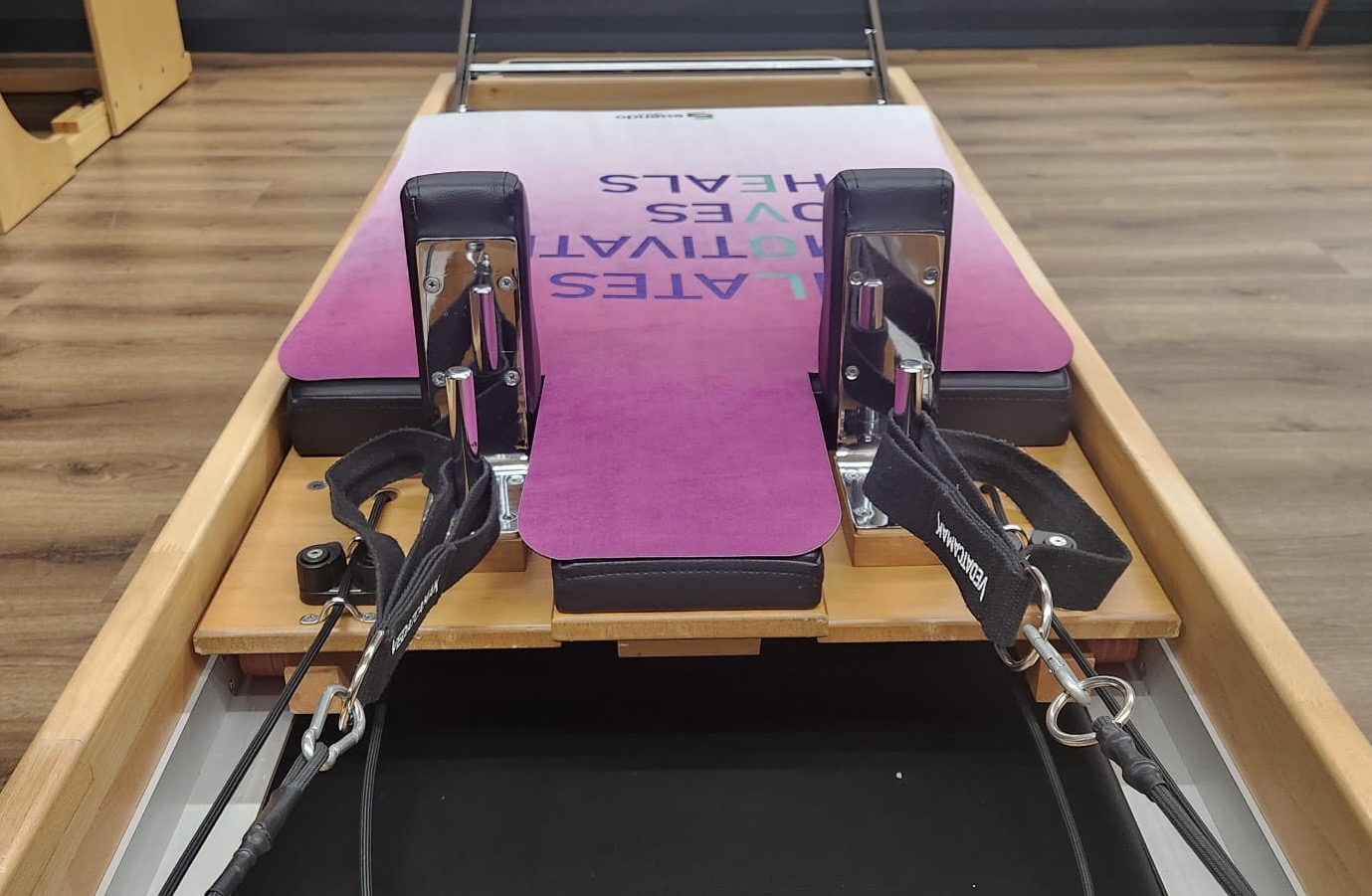 Pembe Beyaz Reformer Mat (Model No 38) - Görsel 4